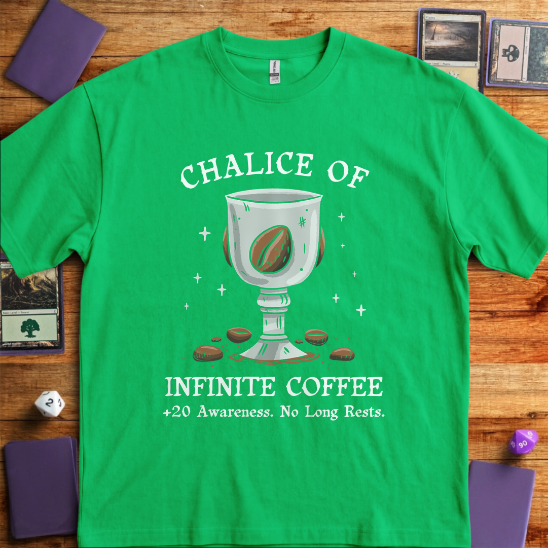 Chalice of Infinite Coffee - Kelly Green