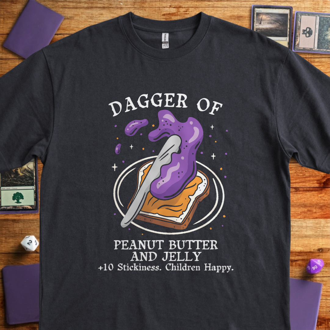 Dagger of Peanut Butter and Jelly - Black