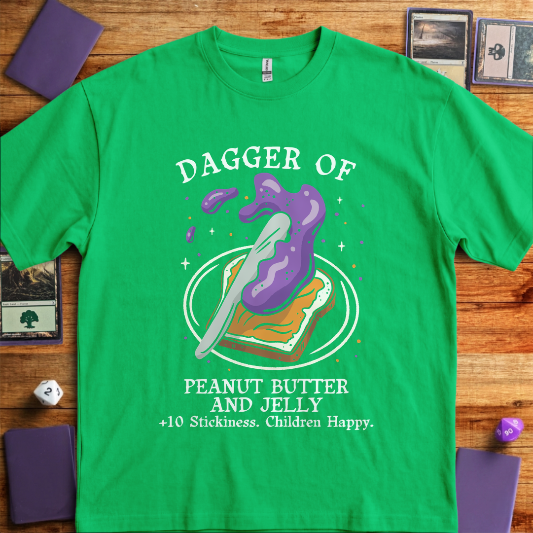 Dagger of Peanut Butter and Jelly - Kelly Green