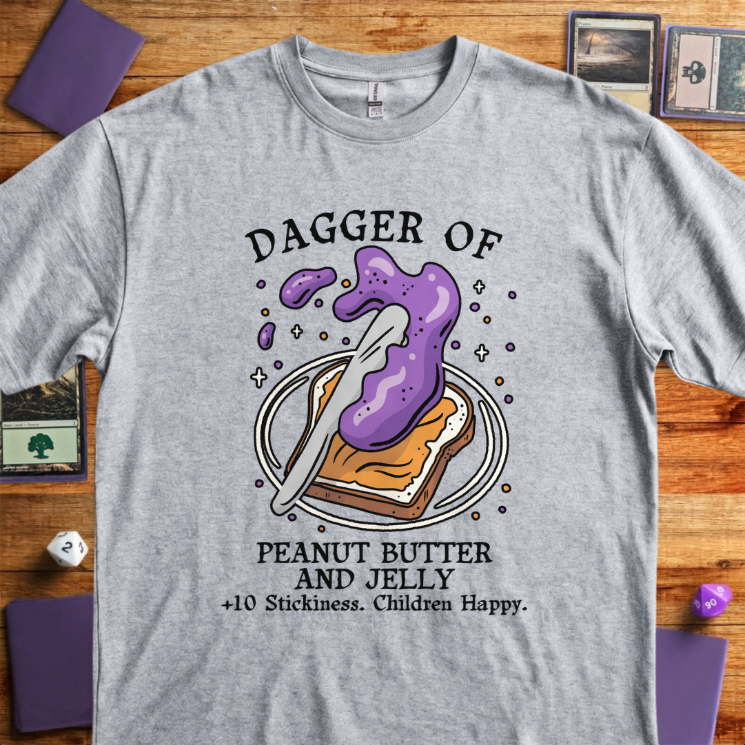 Dagger of Peanut Butter and Jelly - Sport Grey