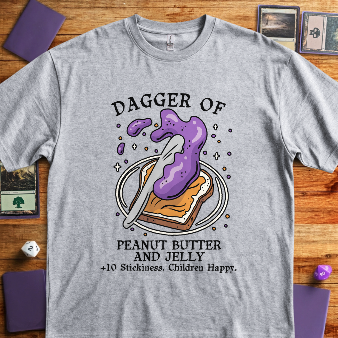 Dagger of Peanut Butter and Jelly - Sport Grey