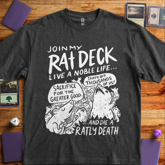 Join my Rat Deck - Dark Heather Grey