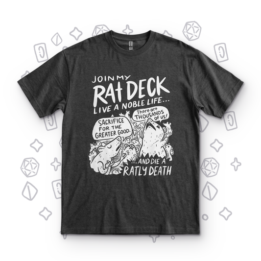 Join my Rat Deck - Dark Heather Grey