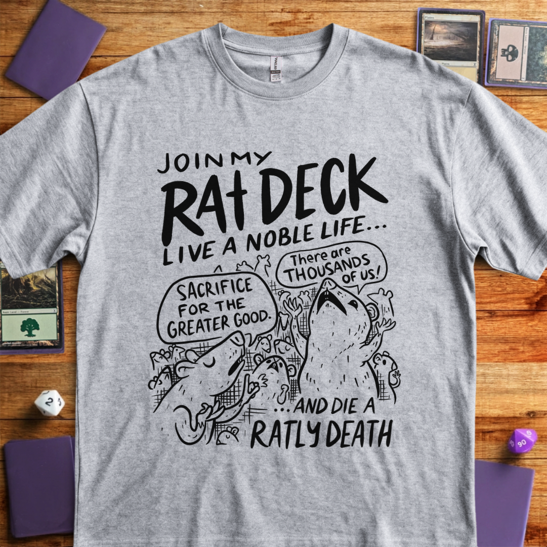 Join my Rat Deck - Sport Grey