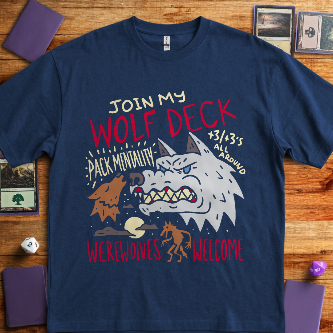 Join my Wolf Deck - Navy