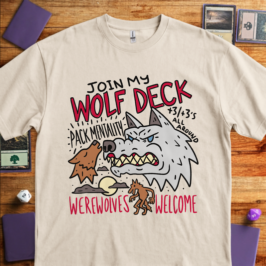 Join my Wolf Deck - Sand