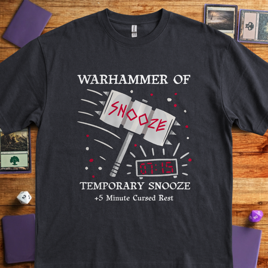 Warhammer of Temporary Snooze - Black