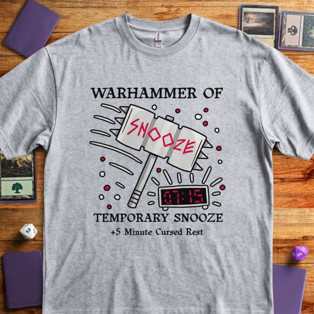 Warhammer of Temporary Snooze - Sport Grey