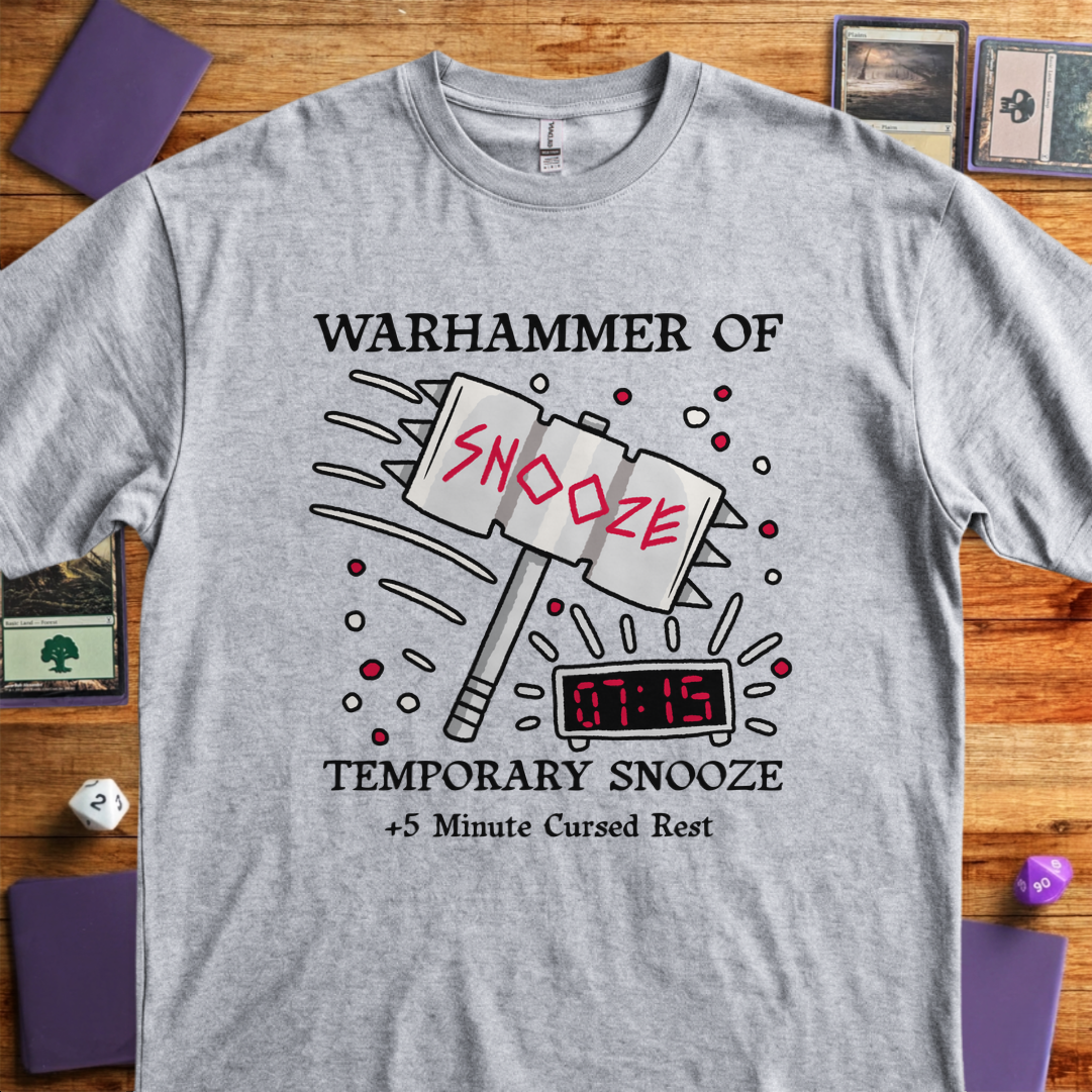 Warhammer of Temporary Snooze - Sport Grey
