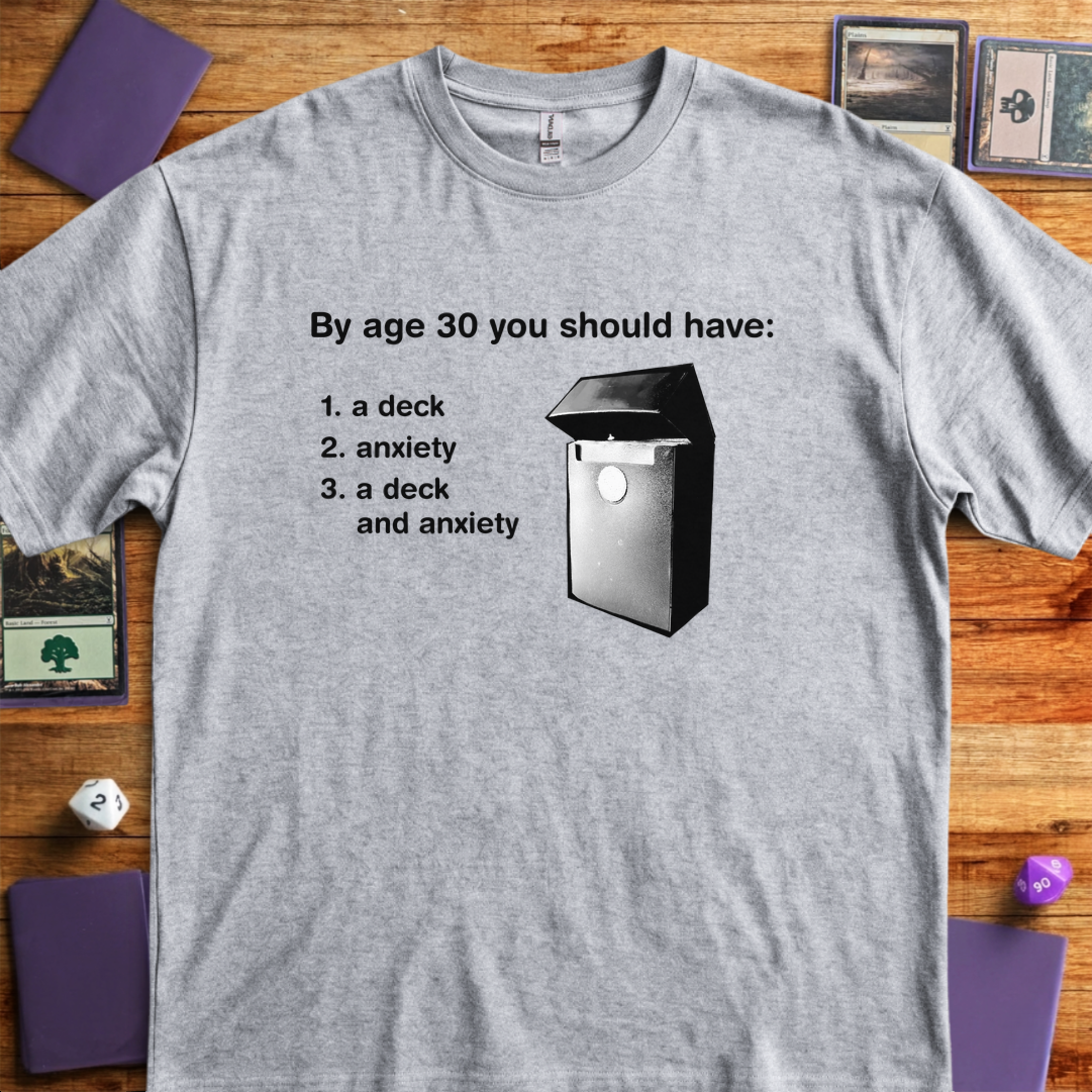 A Deck and Anxiety - Sport Grey