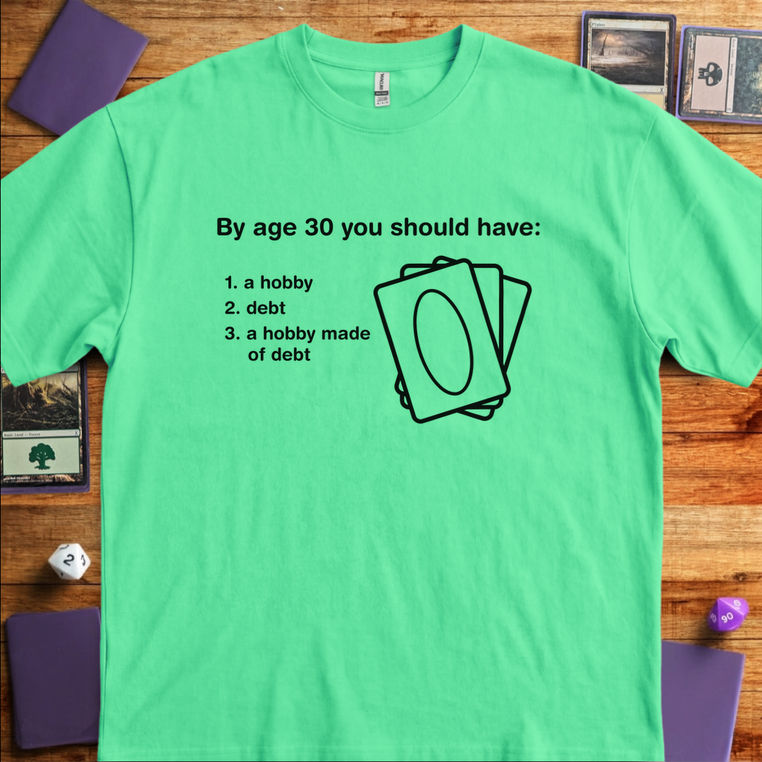 A Hobby Made of Debt - Mint Green