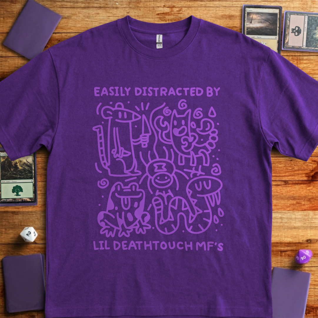 Easily Distracted By Lil Deathtouch MF's - Purple
