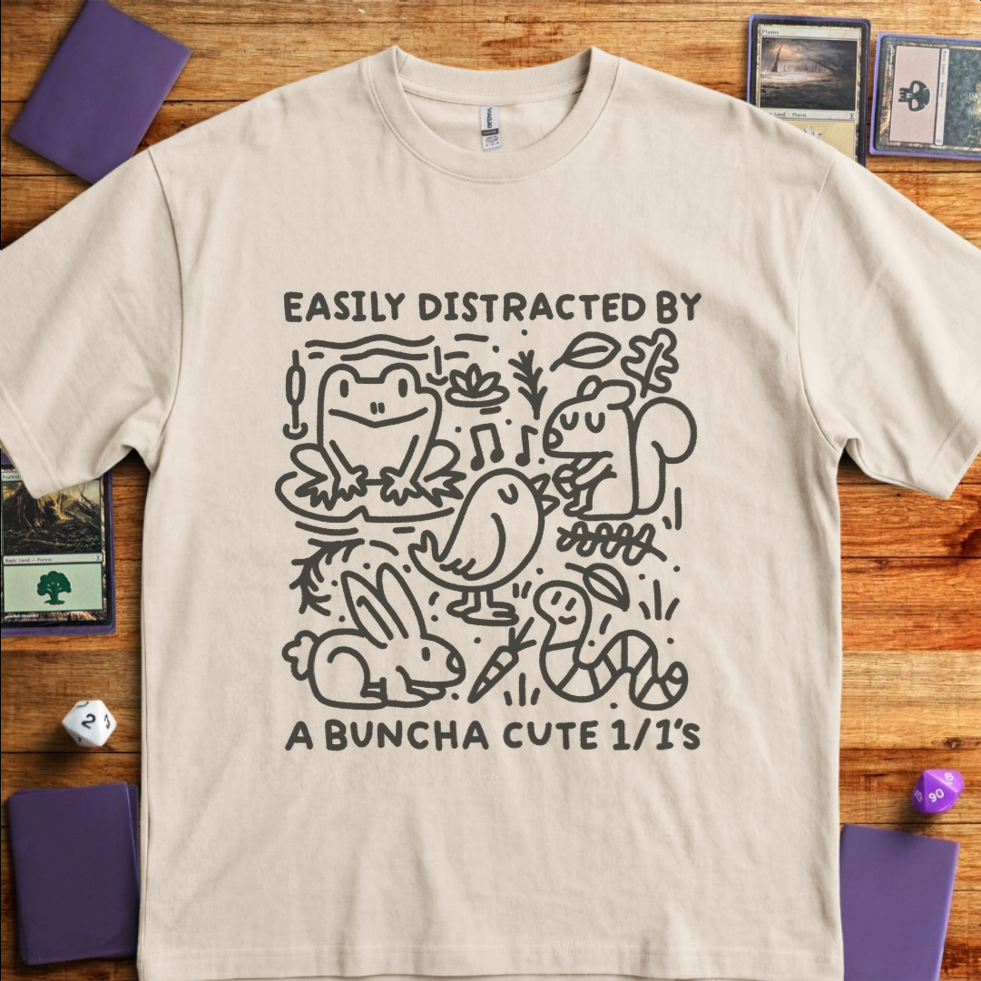 Easily Distracted By A Buncha Cute 1/1's - Sand