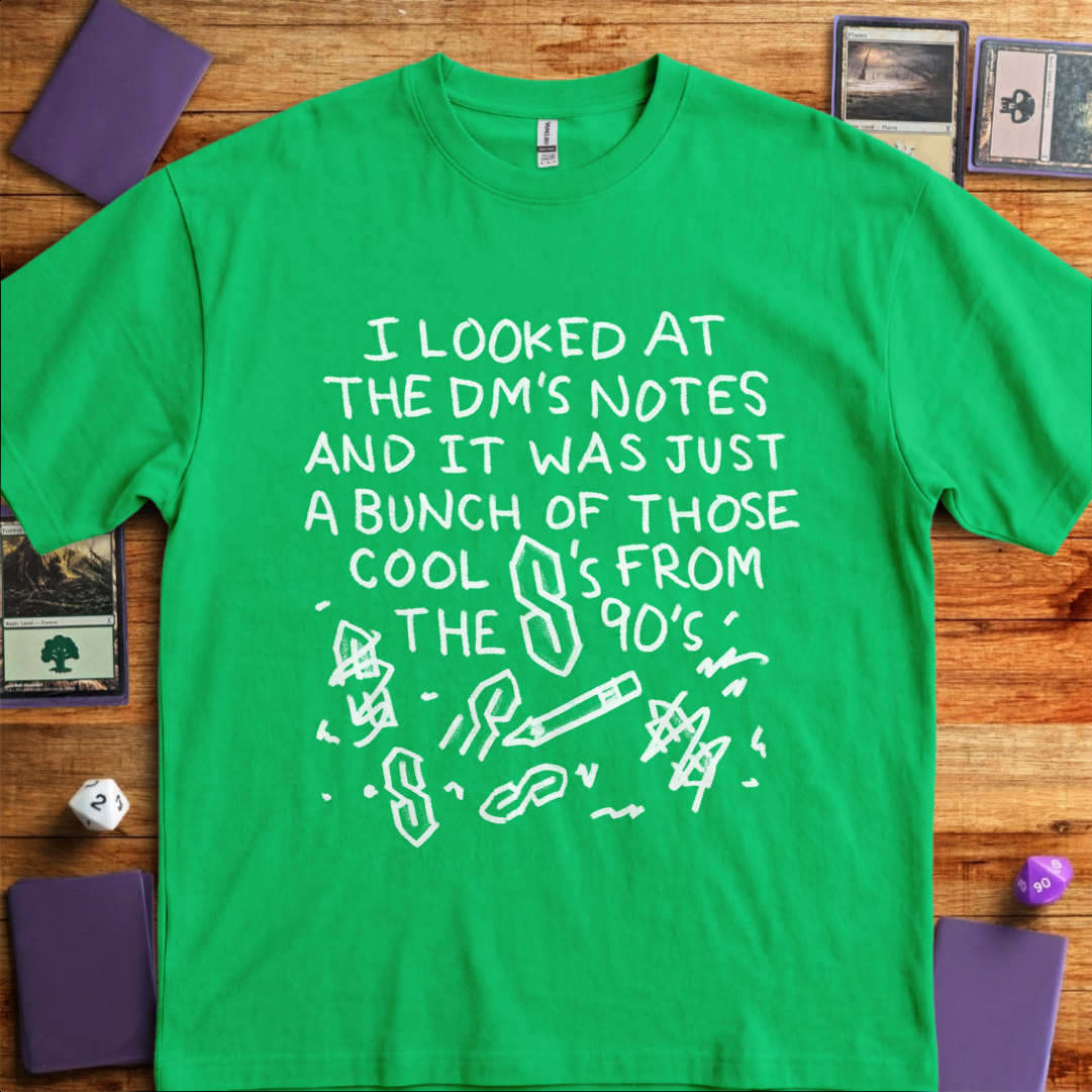 The DM's Notes - Kelly Green