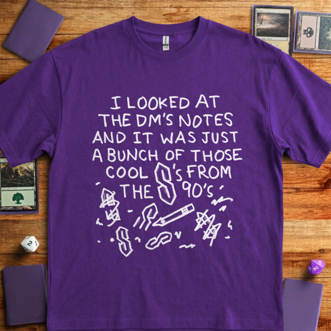 The DM's Notes - Purple