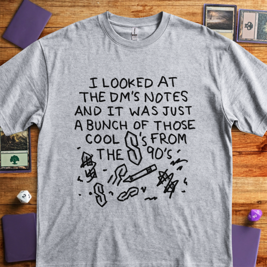 The DM's Notes - Sport Grey