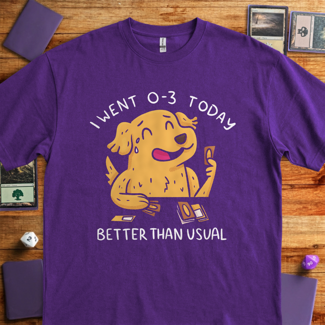 I Went 0-3 Today - Purple