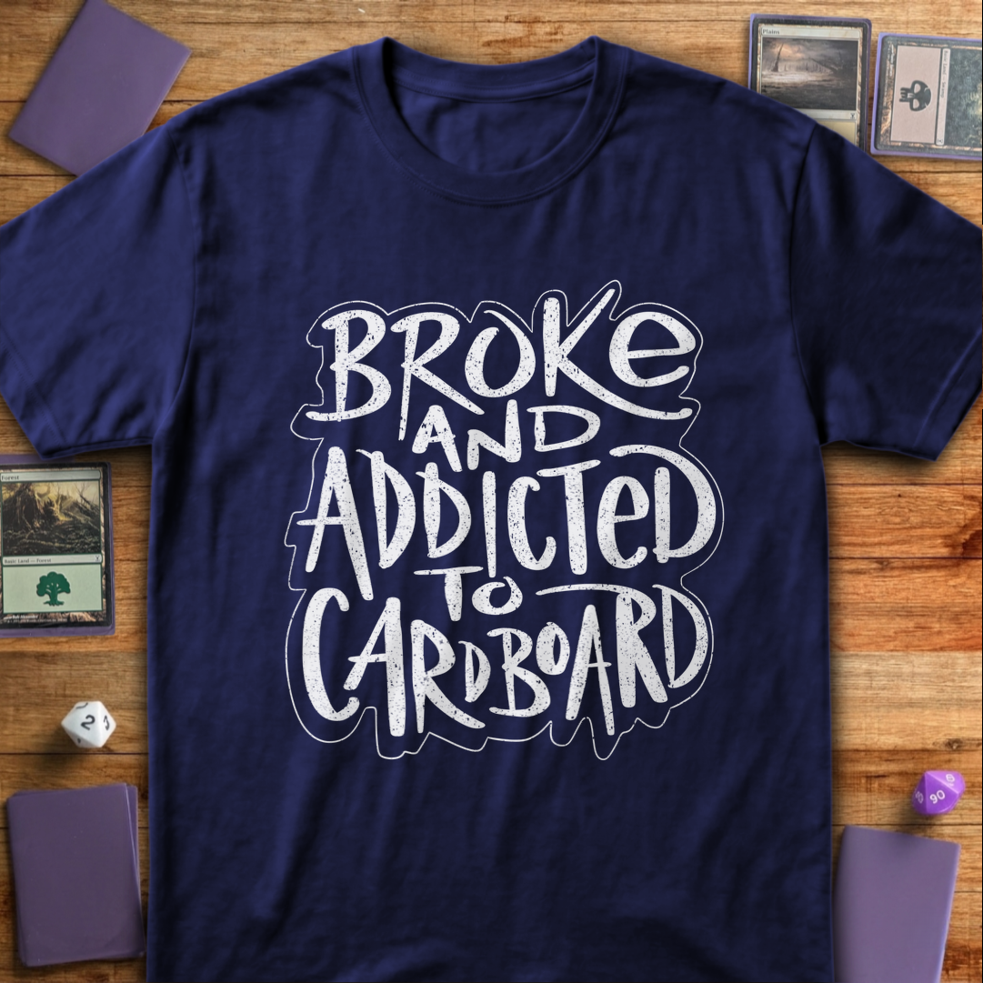 Broke and Addicted - Navy