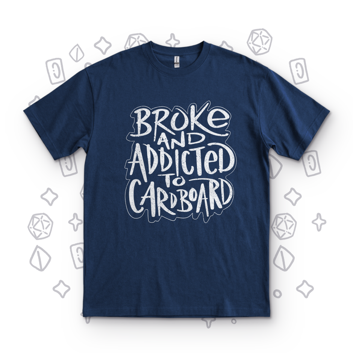 Broke and Addicted - Navy