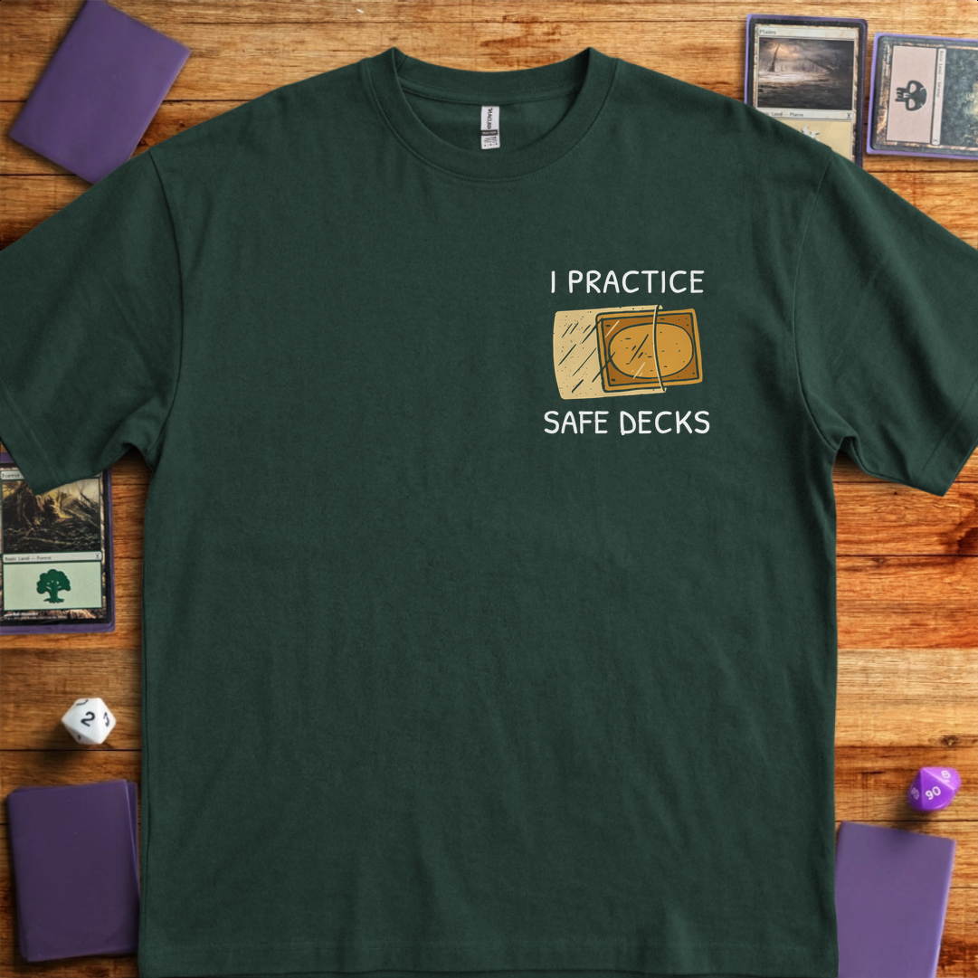 Safe Decks Pocket Print - Forest Green