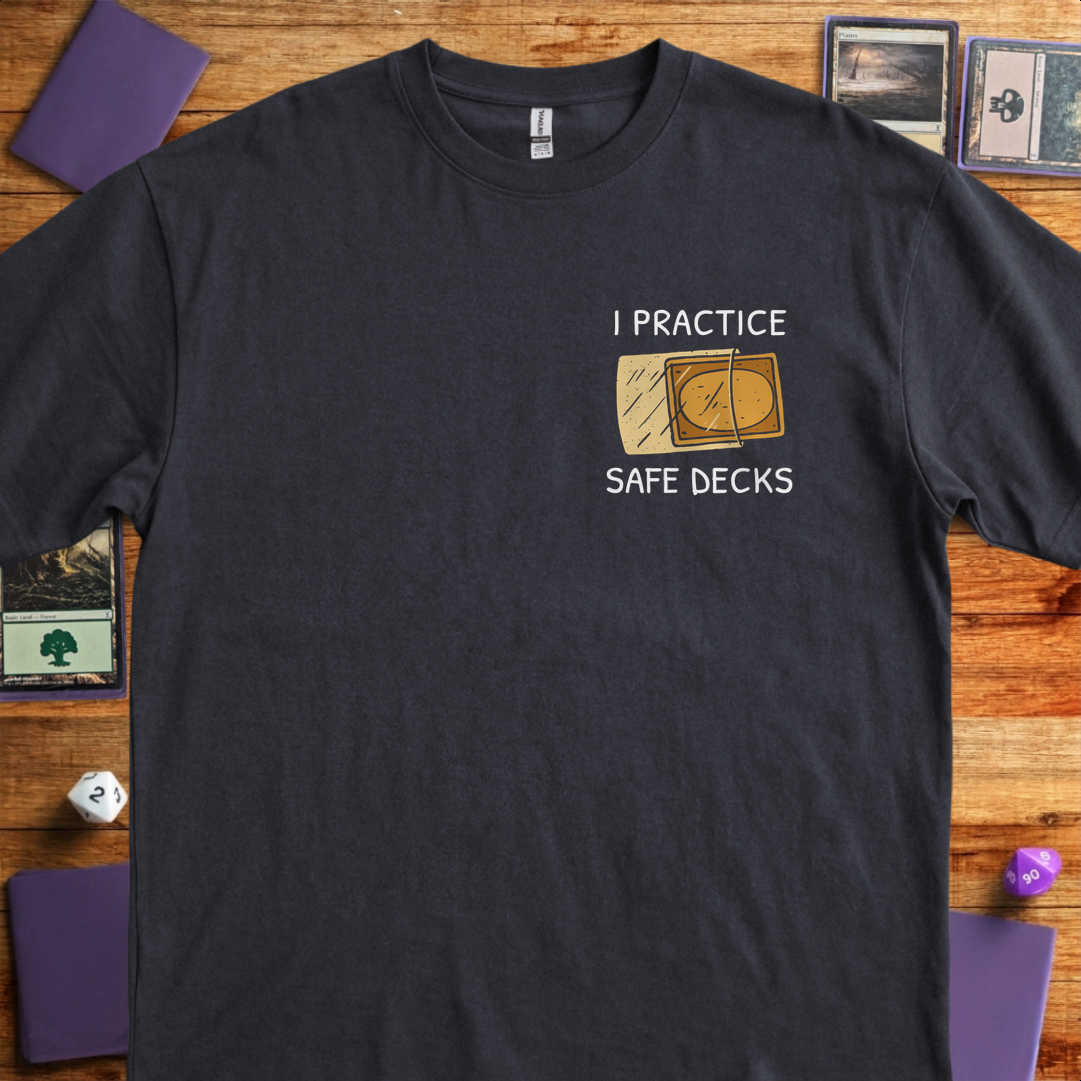 Safe Decks Pocket Print - Black