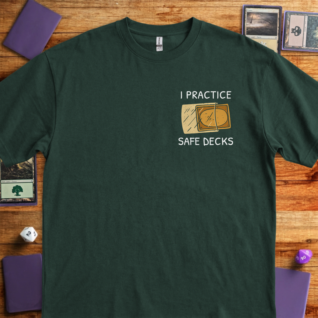 Safe Decks Pocket Print - Forest Green