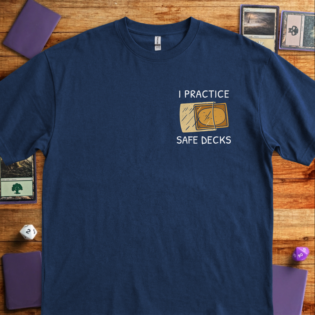 Safe Decks Pocket Print - Navy