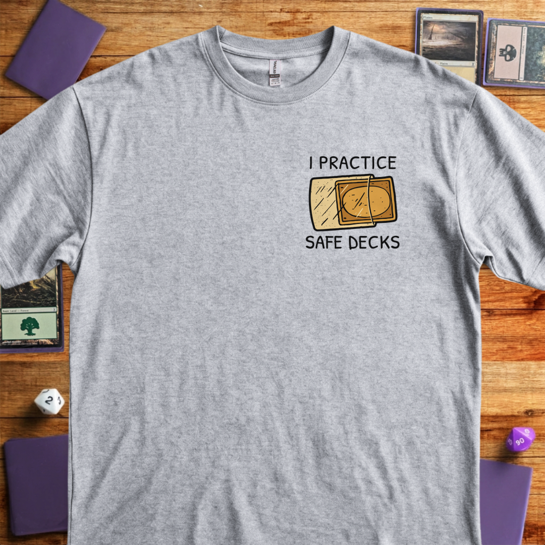 Safe Decks Pocket Print - Sport Grey
