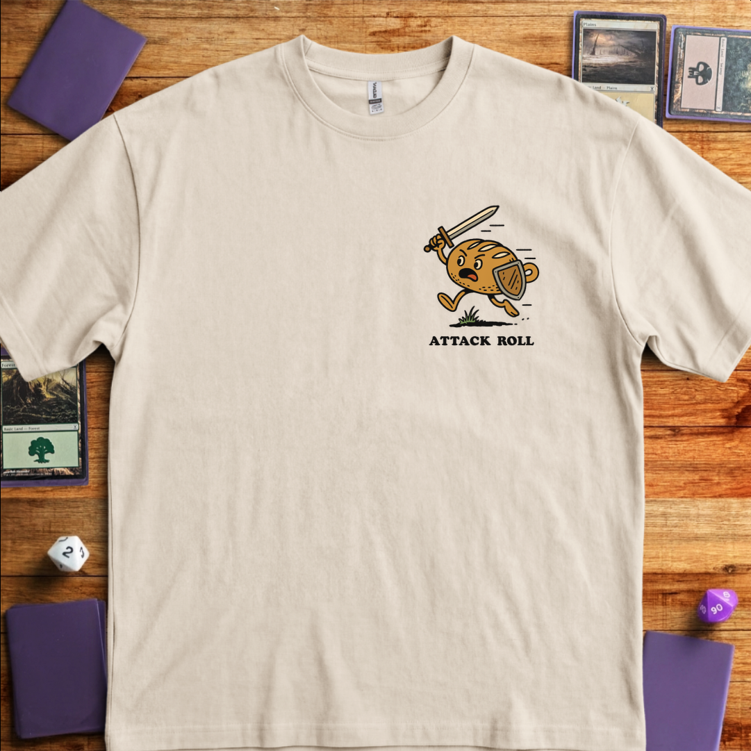 Attack Roll Pocket Print - Sand