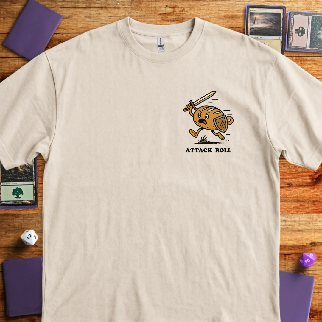Attack Roll Pocket Print - Sand