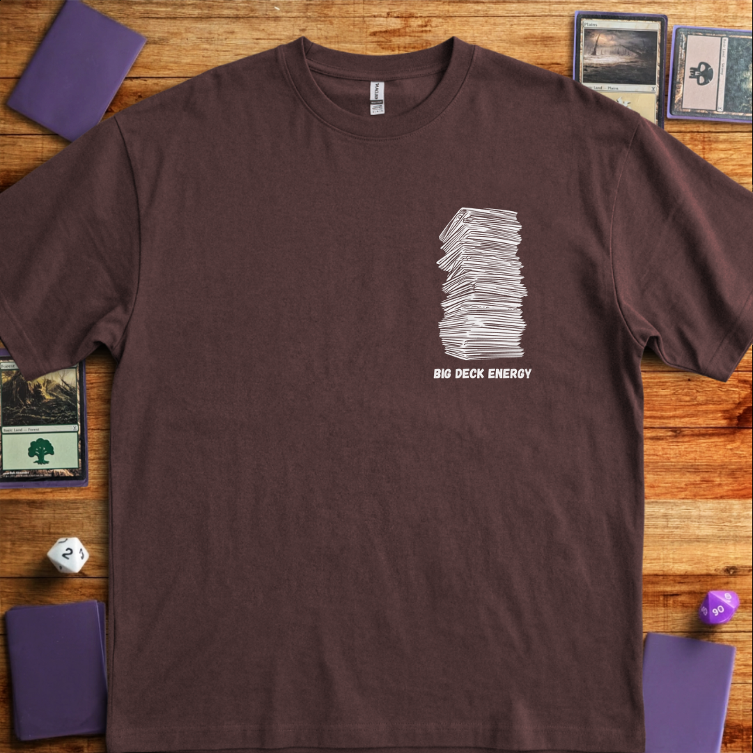 Big Deck Energy Pocket Print - Dark Chocolate