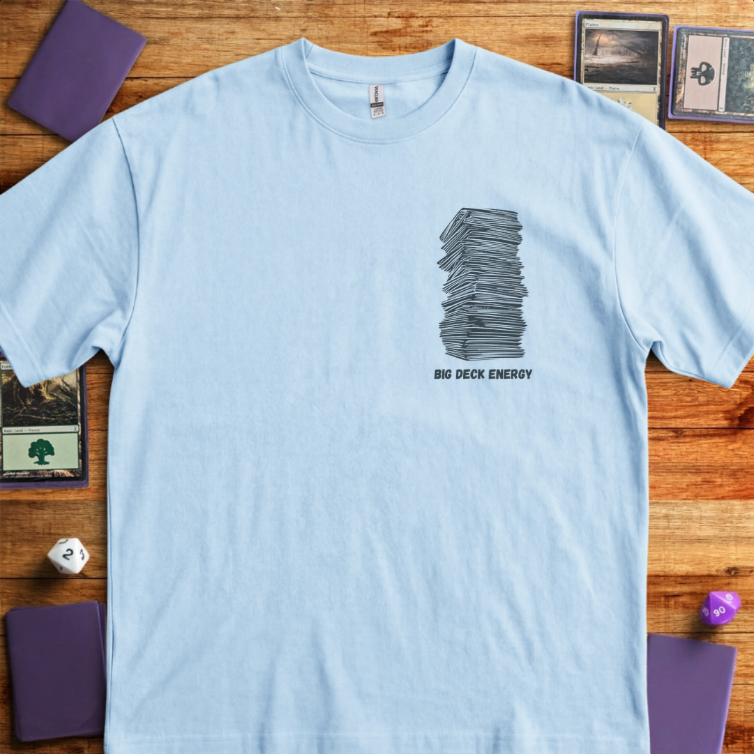 Big Deck Energy Pocket Print - Light Blue