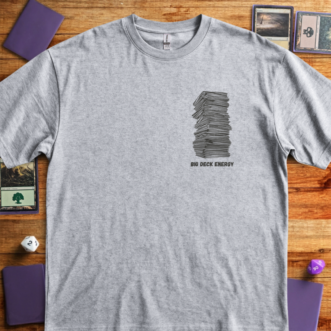 Big Deck Energy Pocket Print - Sport Grey