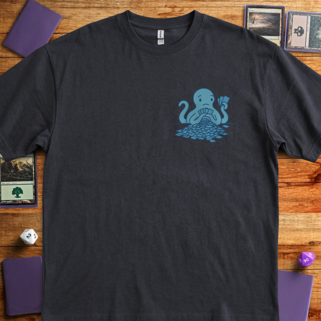 Casual Deck Pocket Print - Black