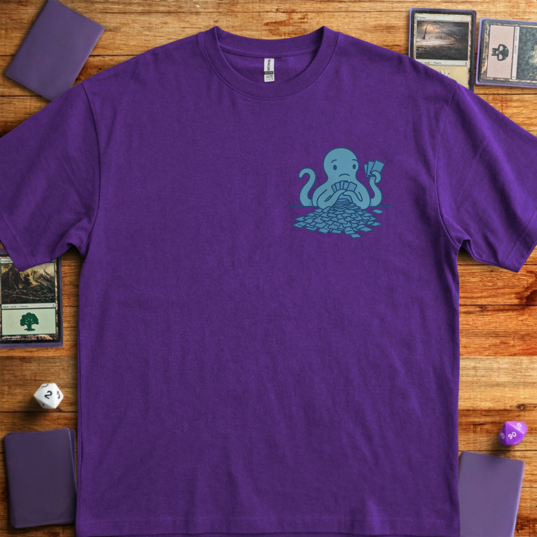 Casual Deck Pocket Print - Purple