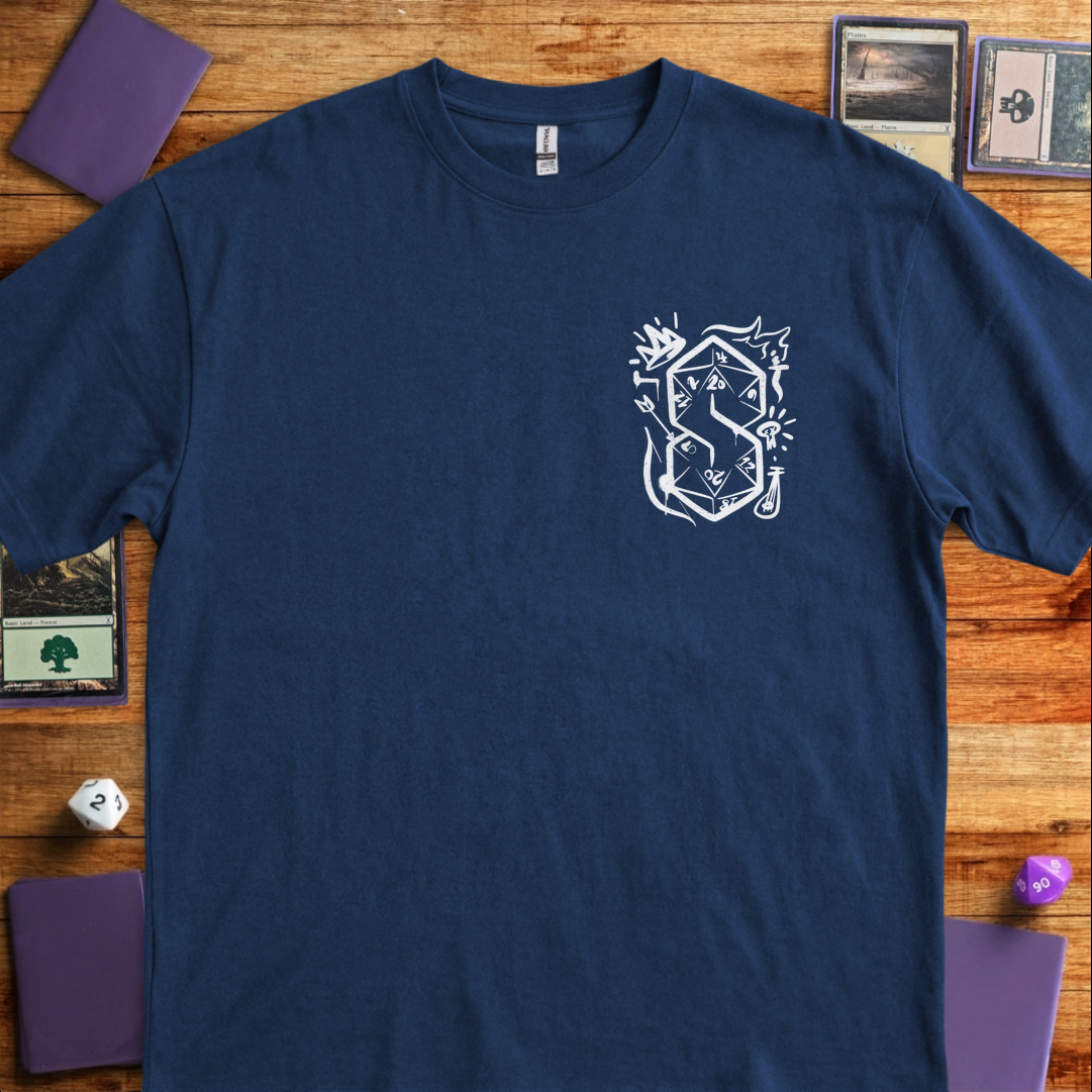 Class Graffiti Pocket Print - Navy