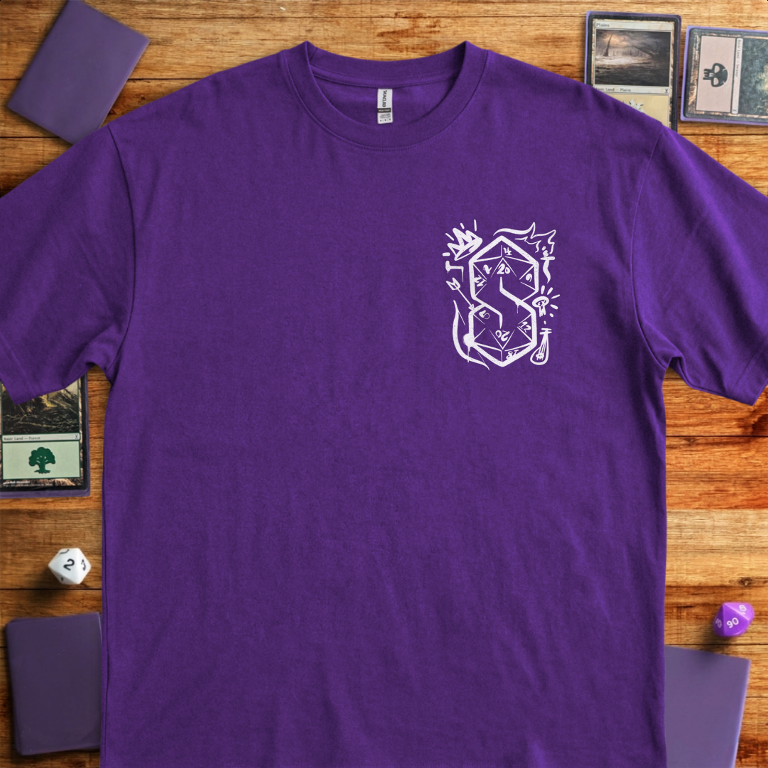 Class Graffiti Pocket Print - Purple