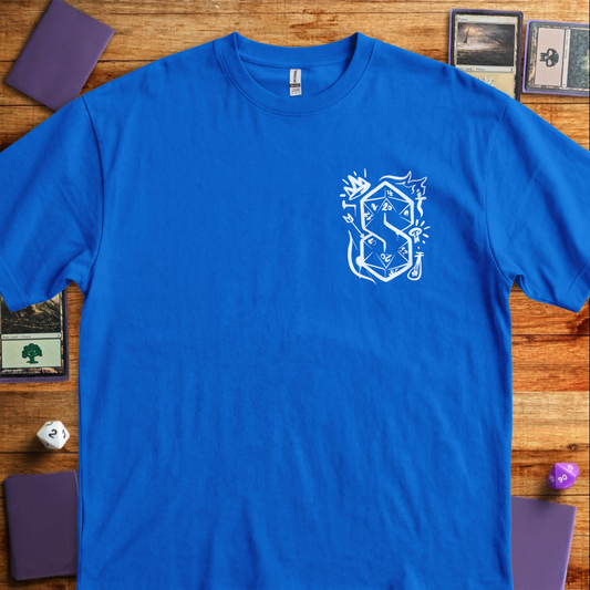 Class Graffiti Pocket Print - Royal