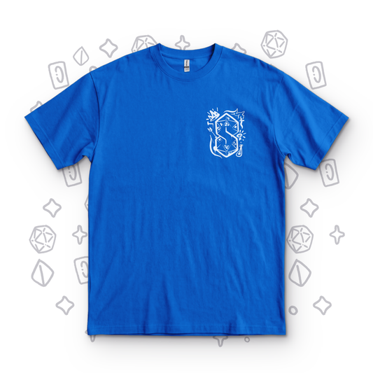 Class Graffiti Pocket Print - Royal