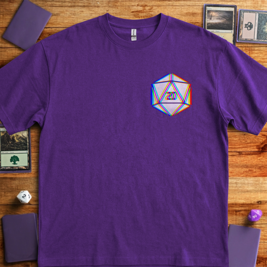 Digital 20 Pocket Print - Purple