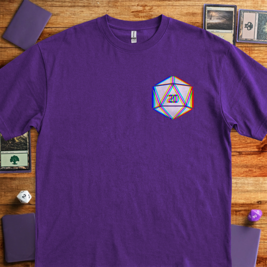 Digital 20 Pocket Print - Purple