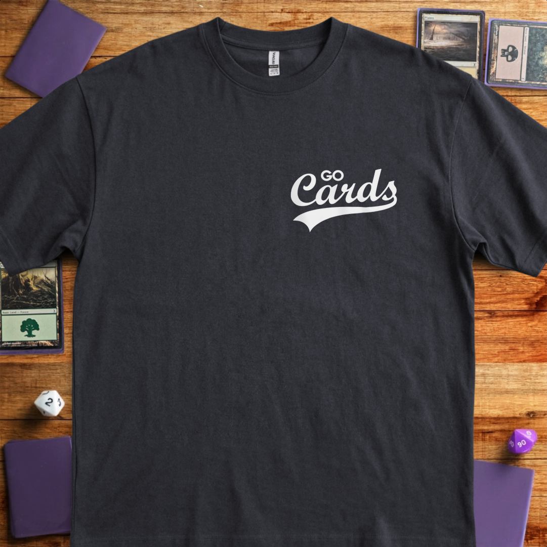 Go Cards Pocket Print - Black