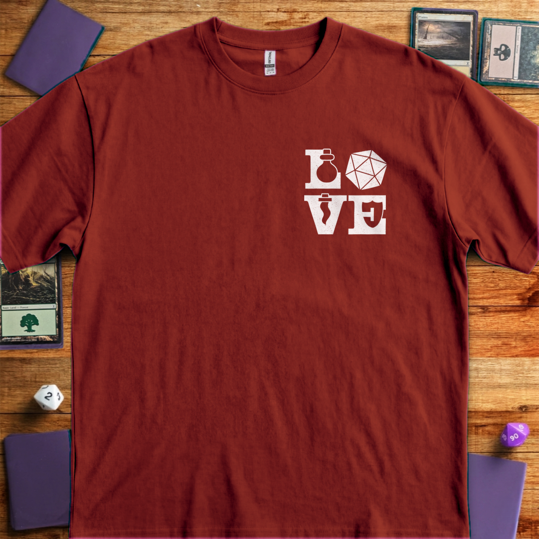 RPG Love Pocket Print - Antique Cherry Red