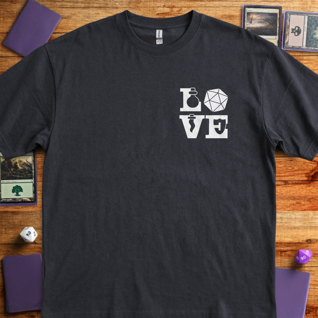 RPG Love Pocket Print - Black