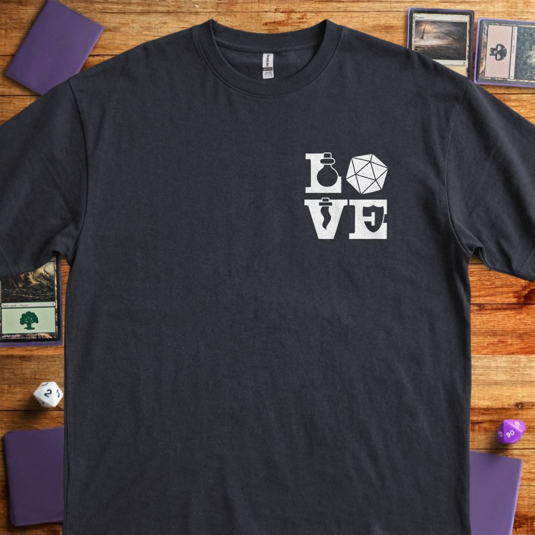 RPG Love Pocket Print - Black