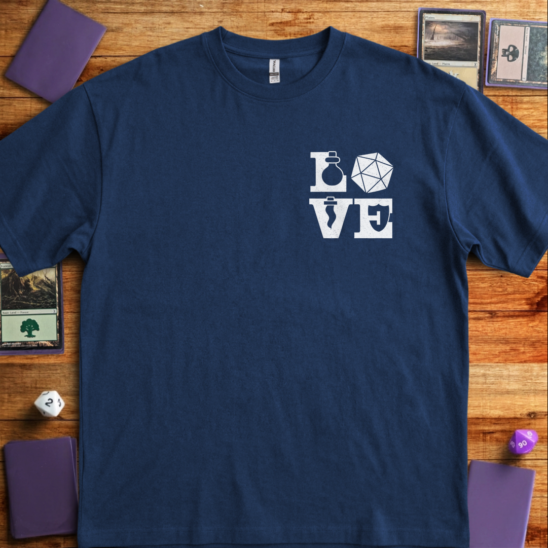 RPG Love Pocket Print - Navy