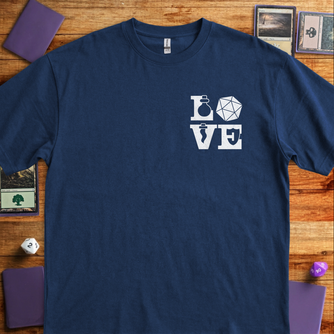 RPG Love Pocket Print - Navy