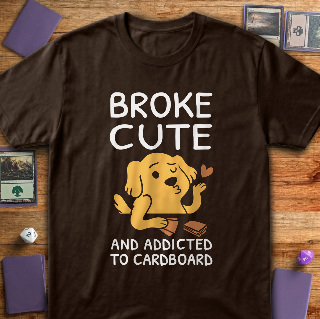 Broke Cute Addicted - Dark Chocolate