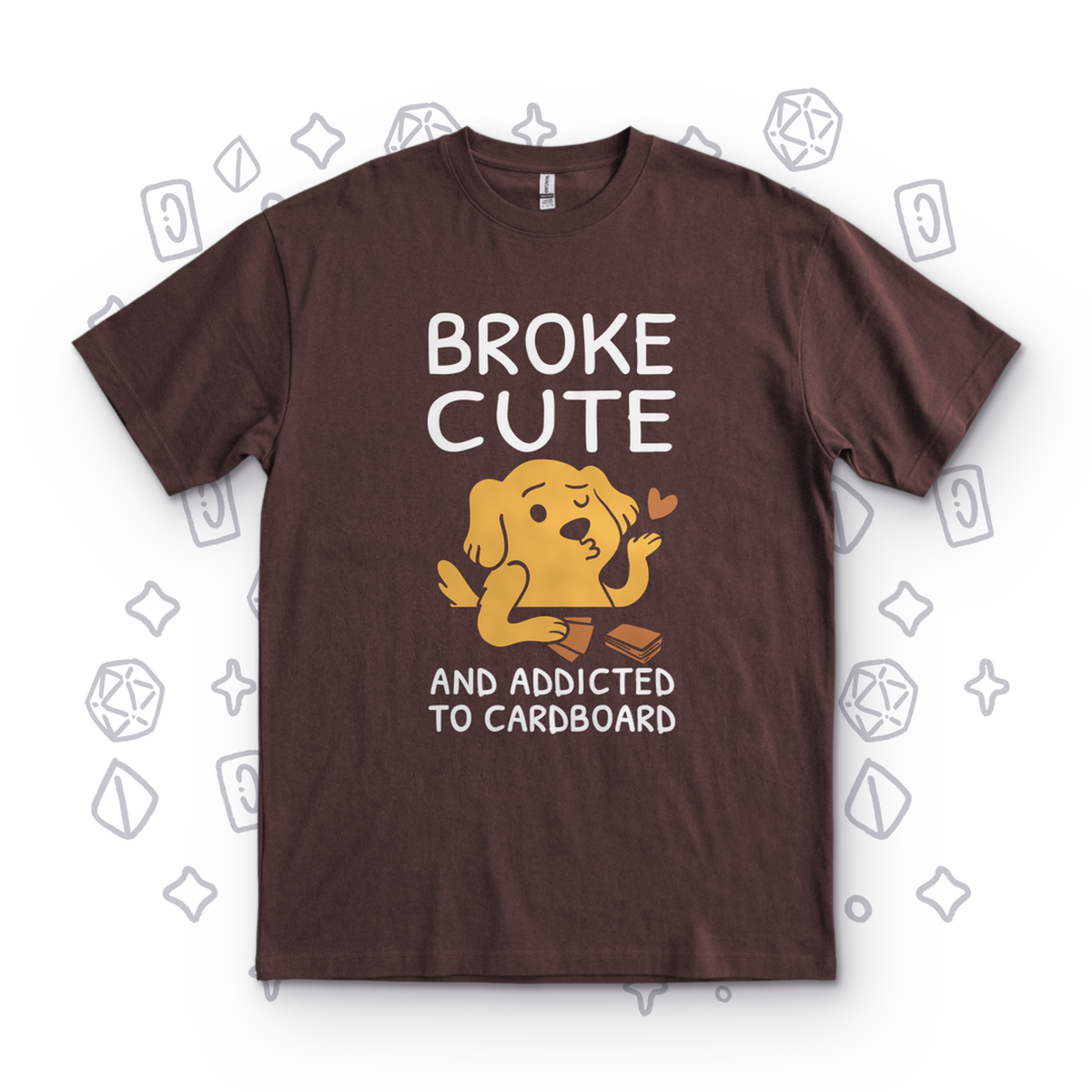Broke Cute Addicted - Dark Chocolate