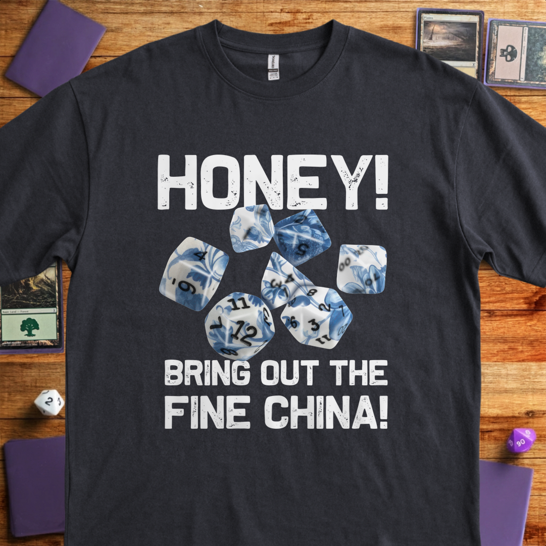 Bring Out The Fine China - Black